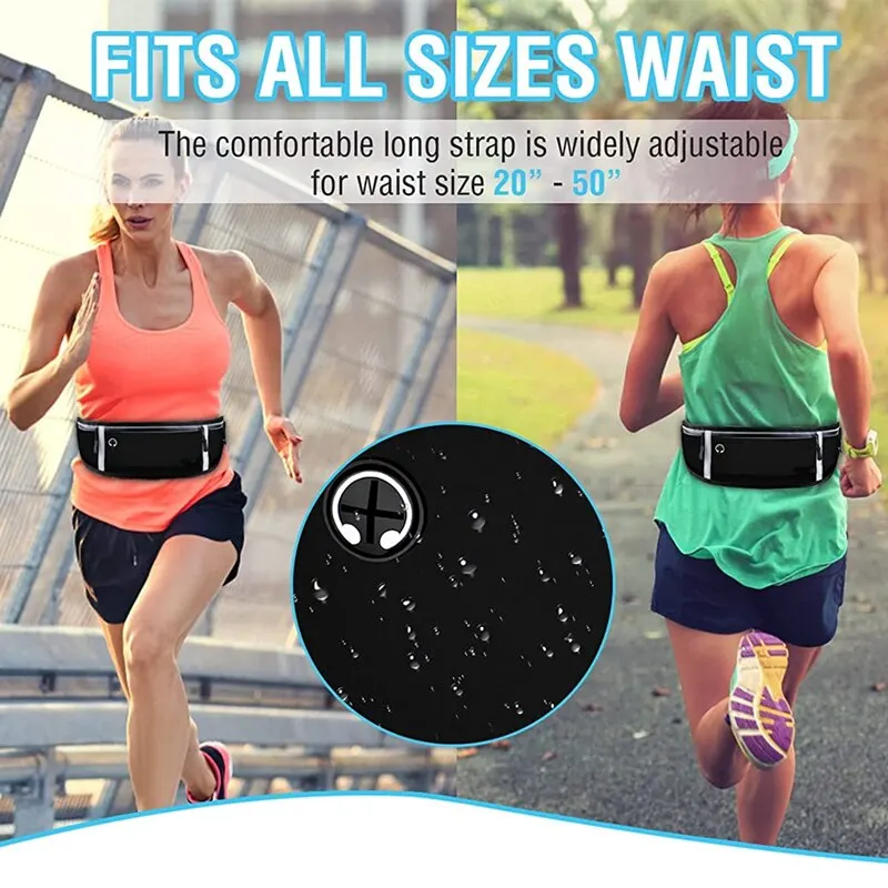 Professional Running Waist Bag Sports Belt Pouch Mobile Phone Case Men Women Hidden Pouch Gym Sports Bags Running Pack - Image 5